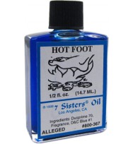 7 SISTERS OIL HOT FOOT  1/2 fl. oz. (14.7ml)